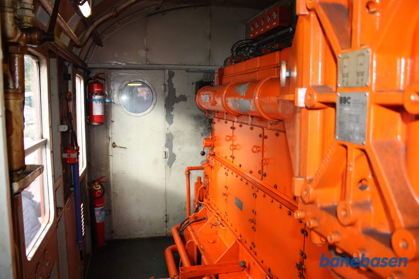 Den store 8 cylindrede Frichs dieselmotor Den store 8 cylindrede Frichs dieselmotor