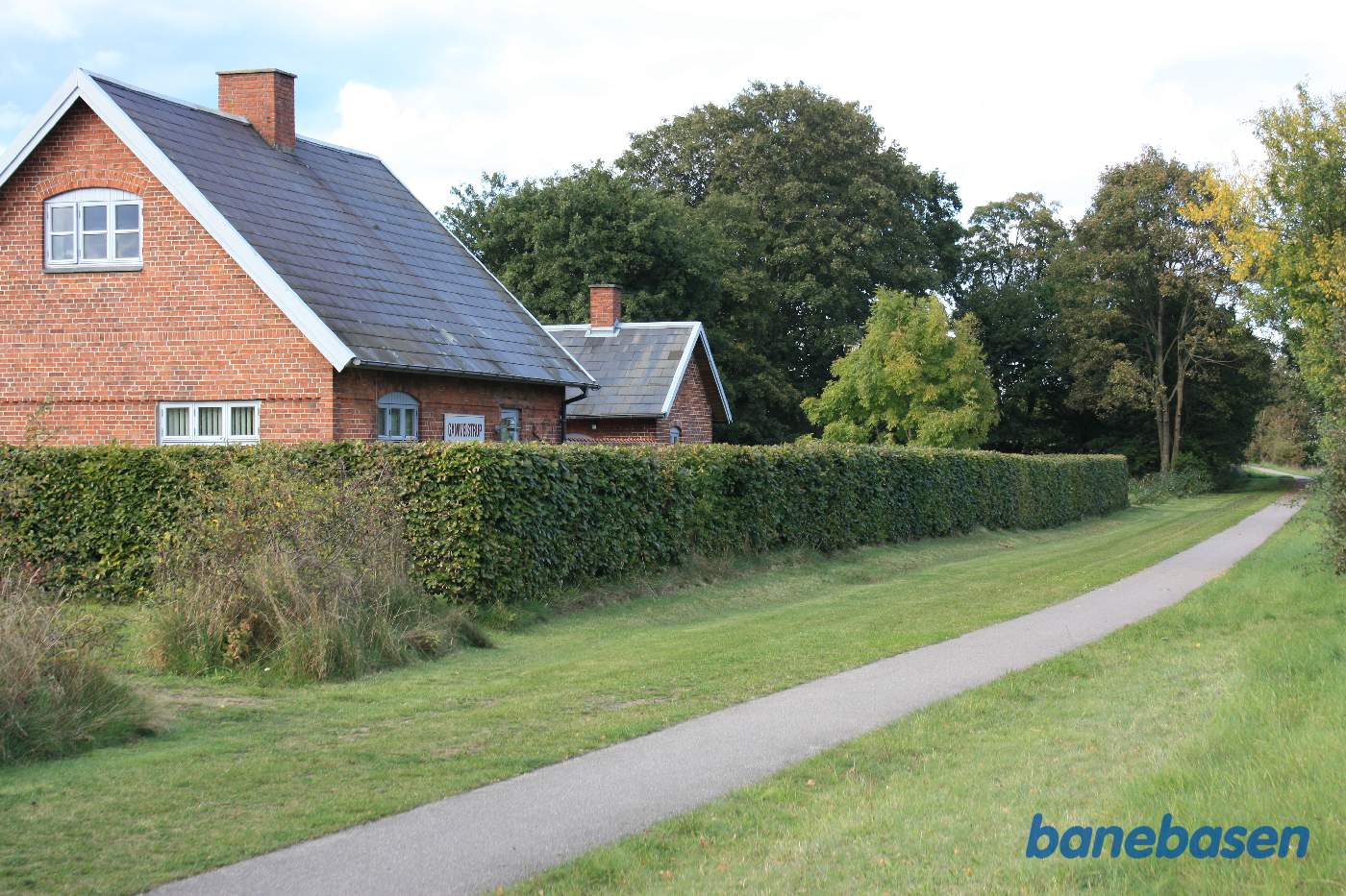 Den oprindelige stationsbygning fra 1899