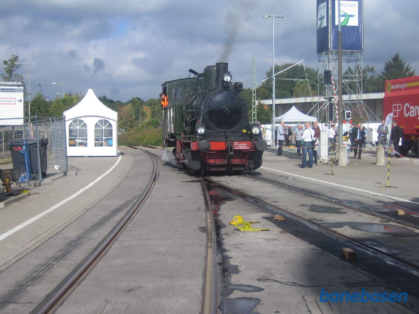 Igen i år køres der med et damplokomotiv, hvor 3-4 gæster kan få en tur