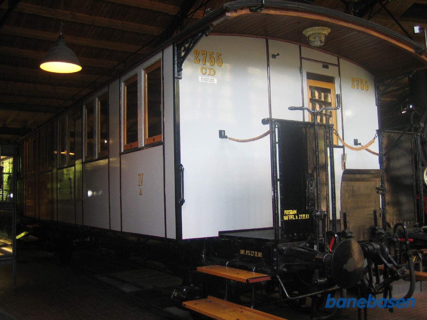 Udstillet personvogn