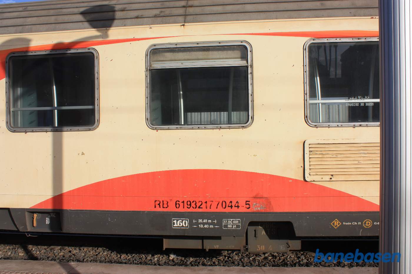 Nærbillede af personvogn