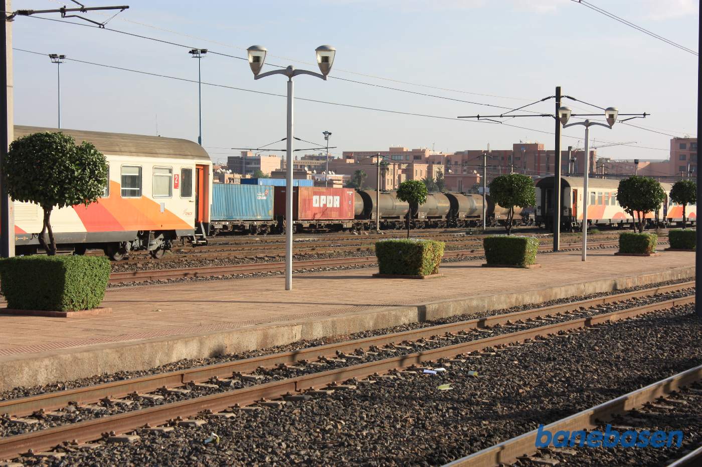 Et vue ud over stationsområdet