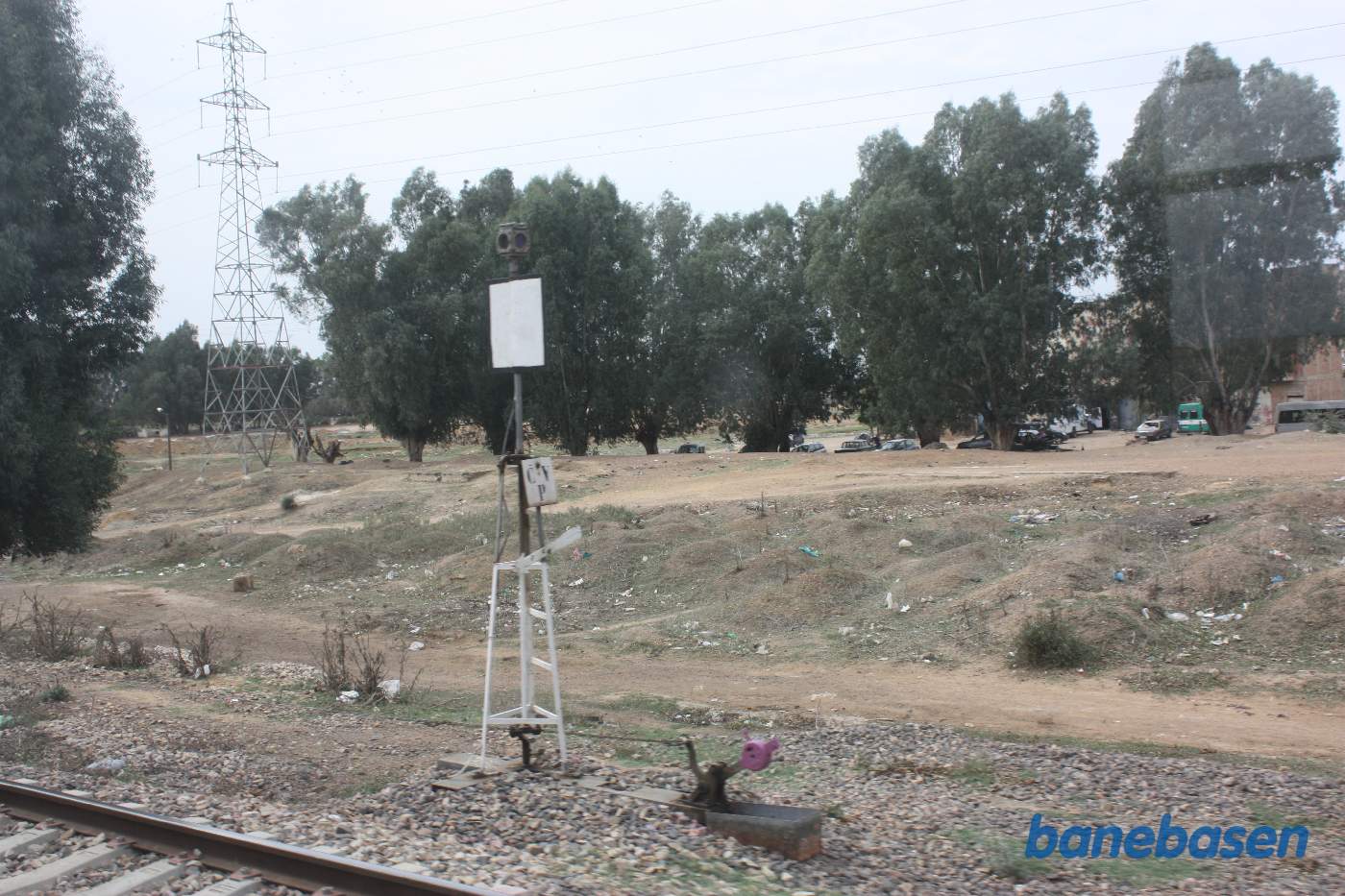 Sporskiftesignal og omstillingshåndtag