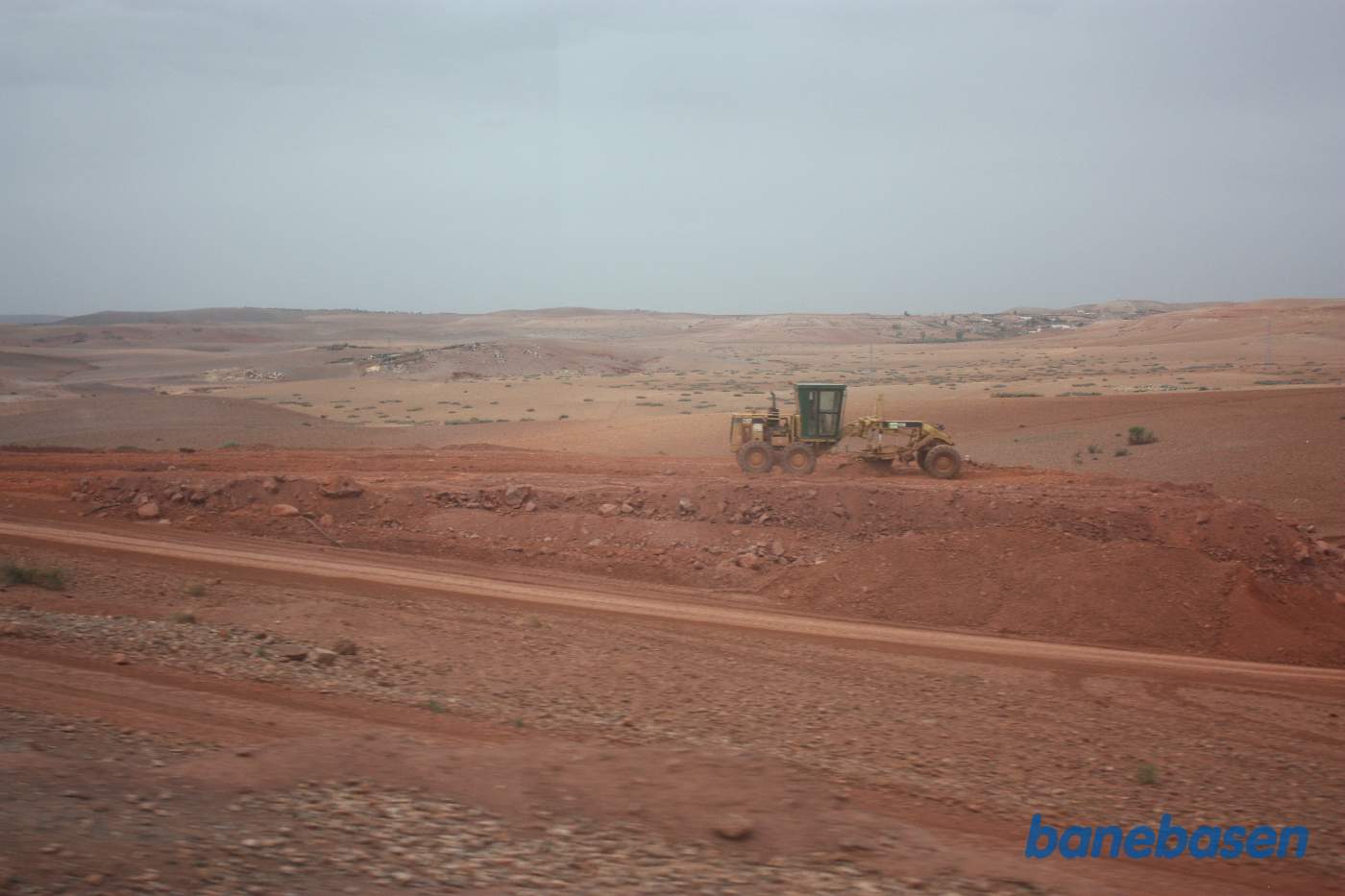Anlæg af tracéen for det nye dobbeltspor fra Casablanca til Marrakech