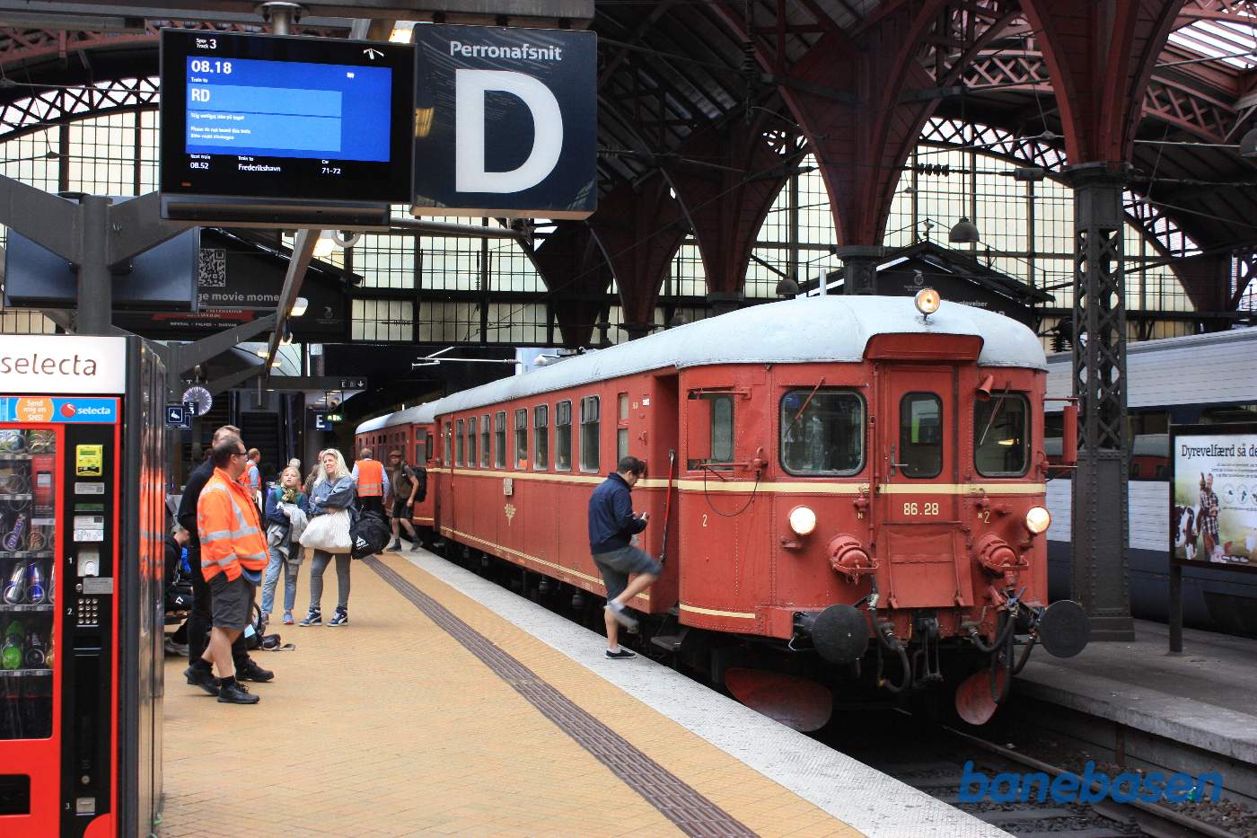 Nordisk Jernbaneklubs sommertur starter på København H Nordisk Jernbaneklubs sommertur starter på København H