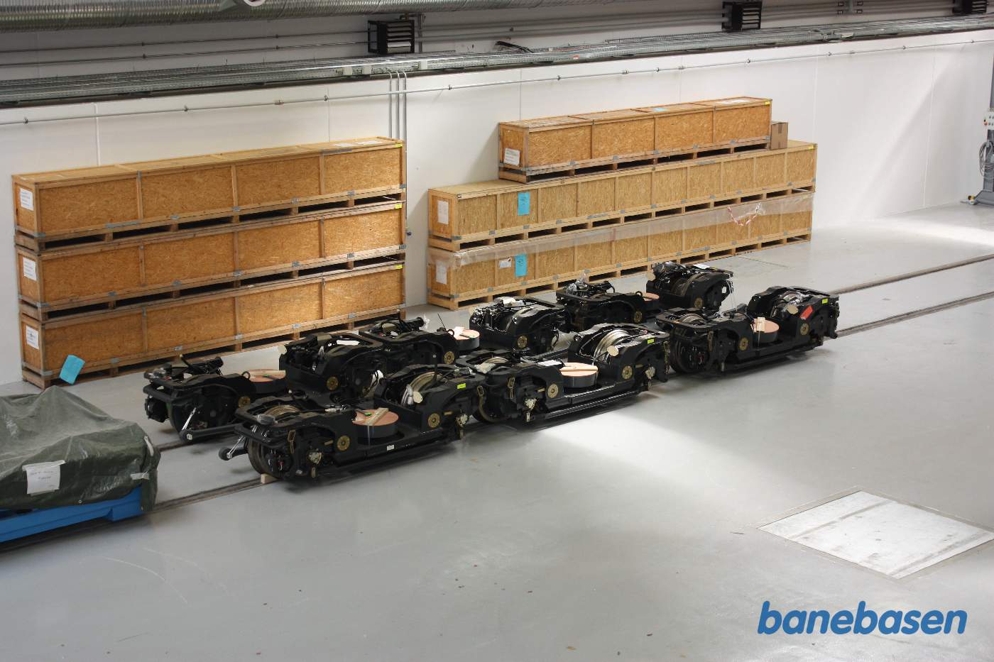 3 nye bogier står klar i værkstedet