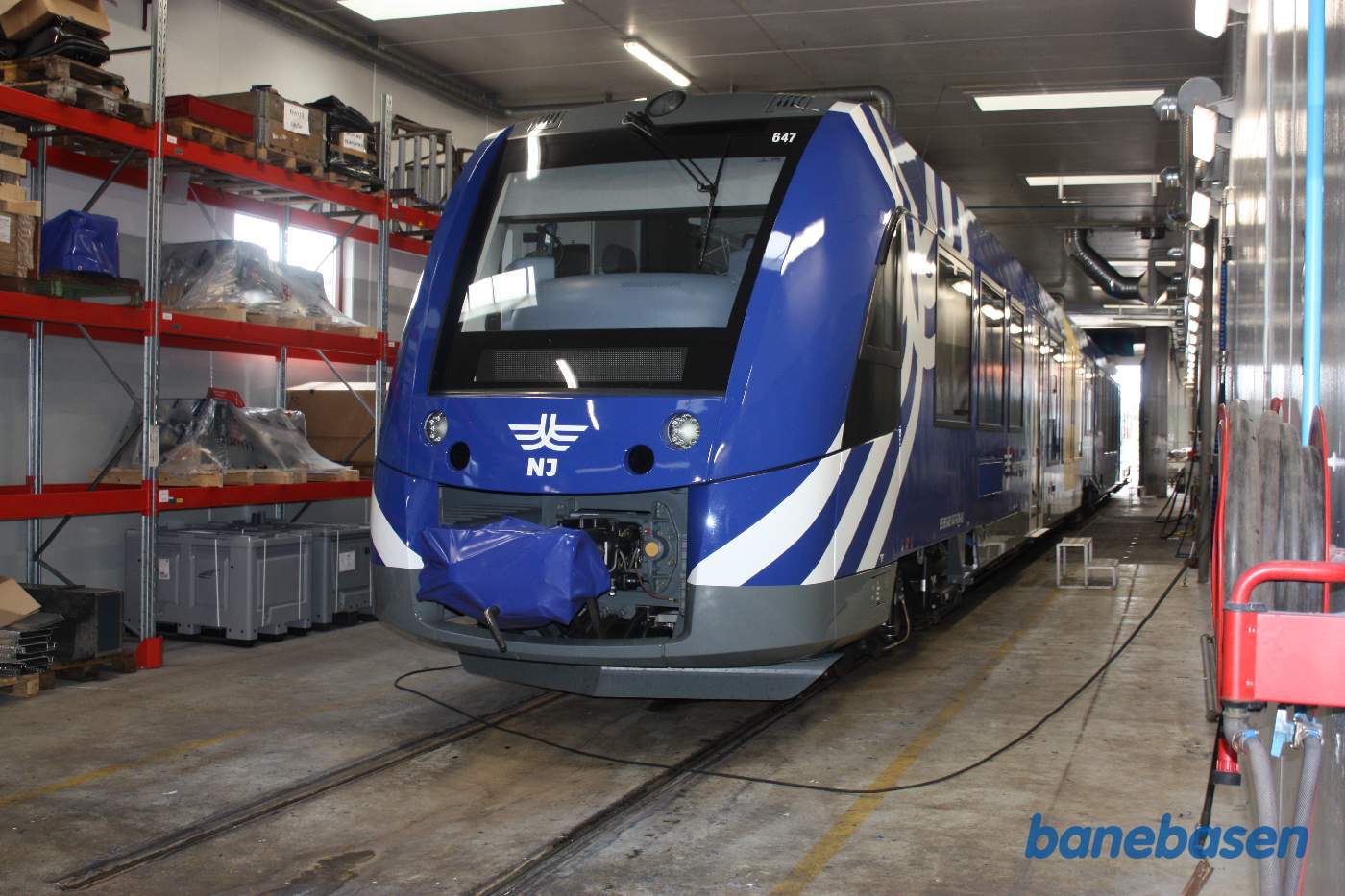 Et vue inde i værkstedet