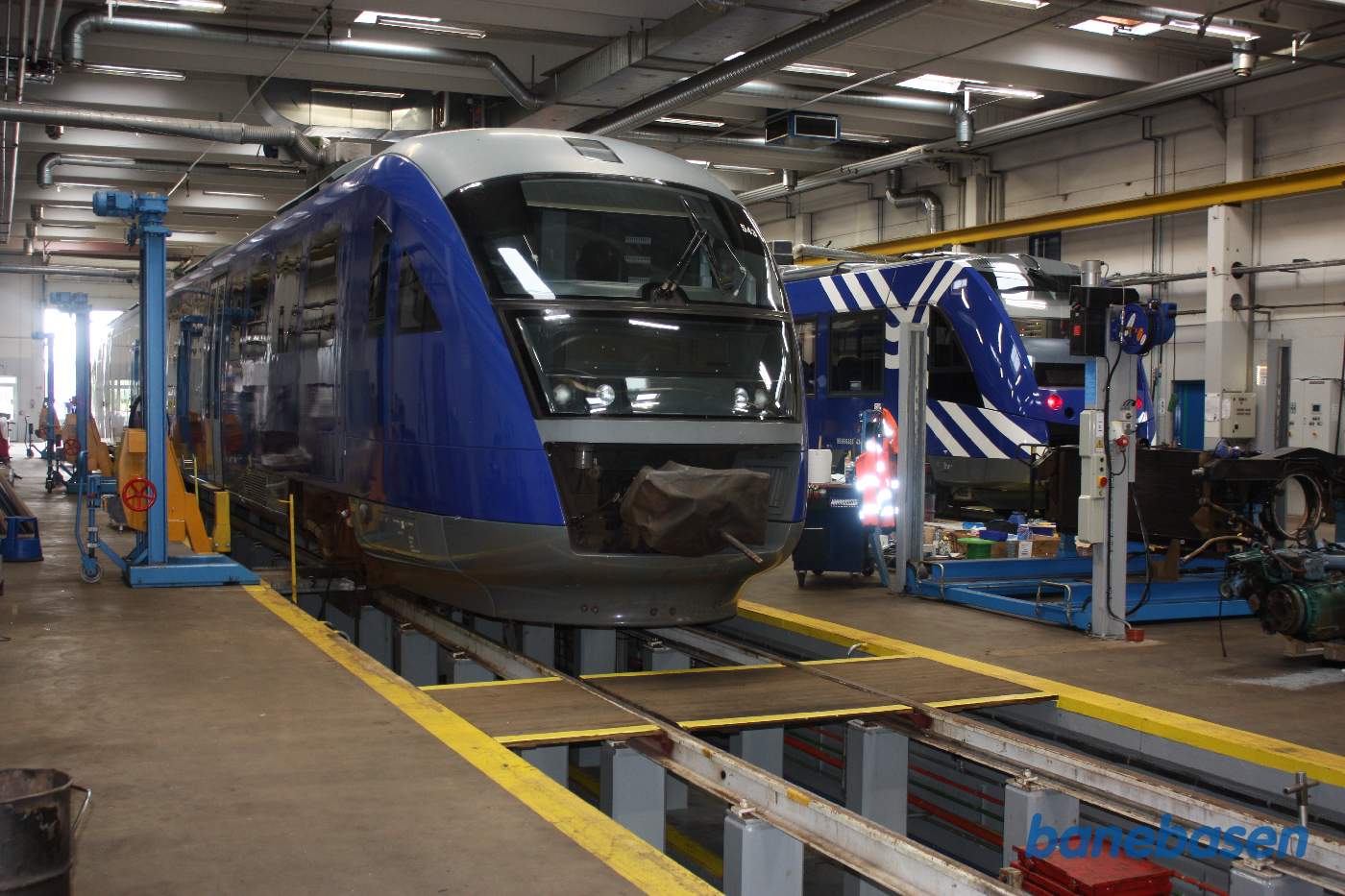 Et vue inde i værkstedet