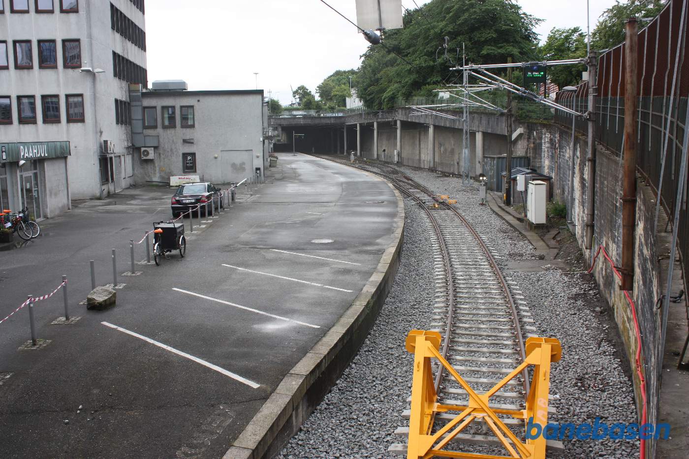 Et vue ud over sporene på sentralstationen