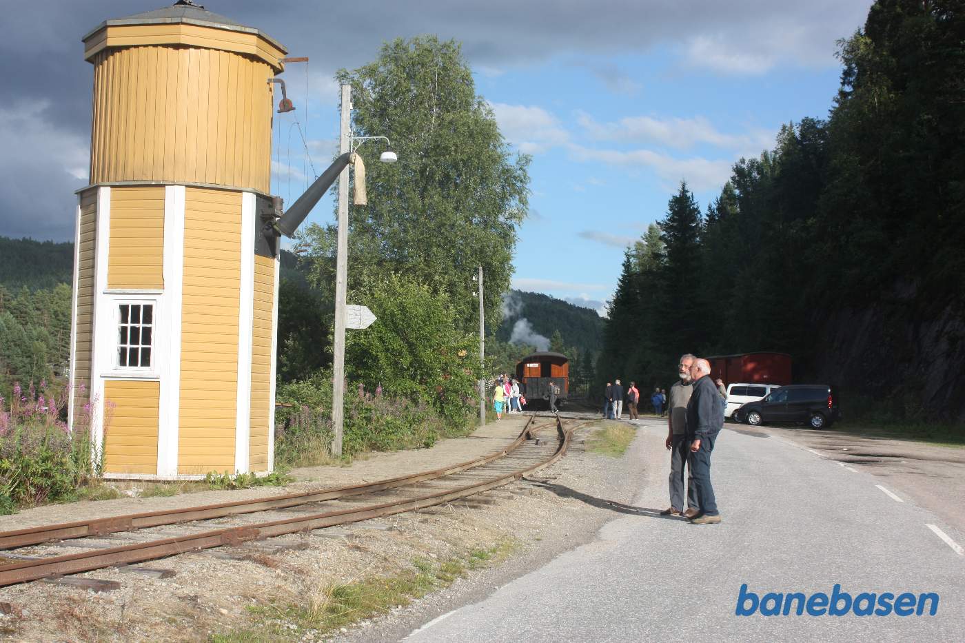 Vandtårnet, der er flot istandsat