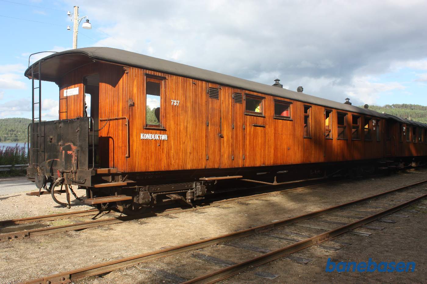 Den bagerste vogn i persontoget