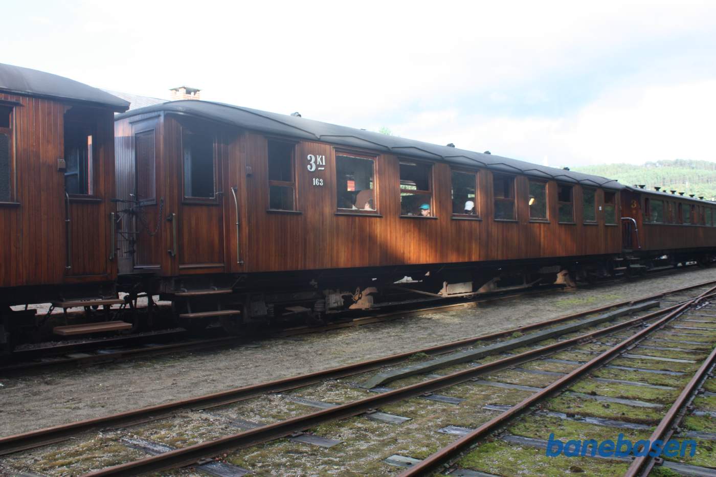 Den næst bagerste vogn i persontoget