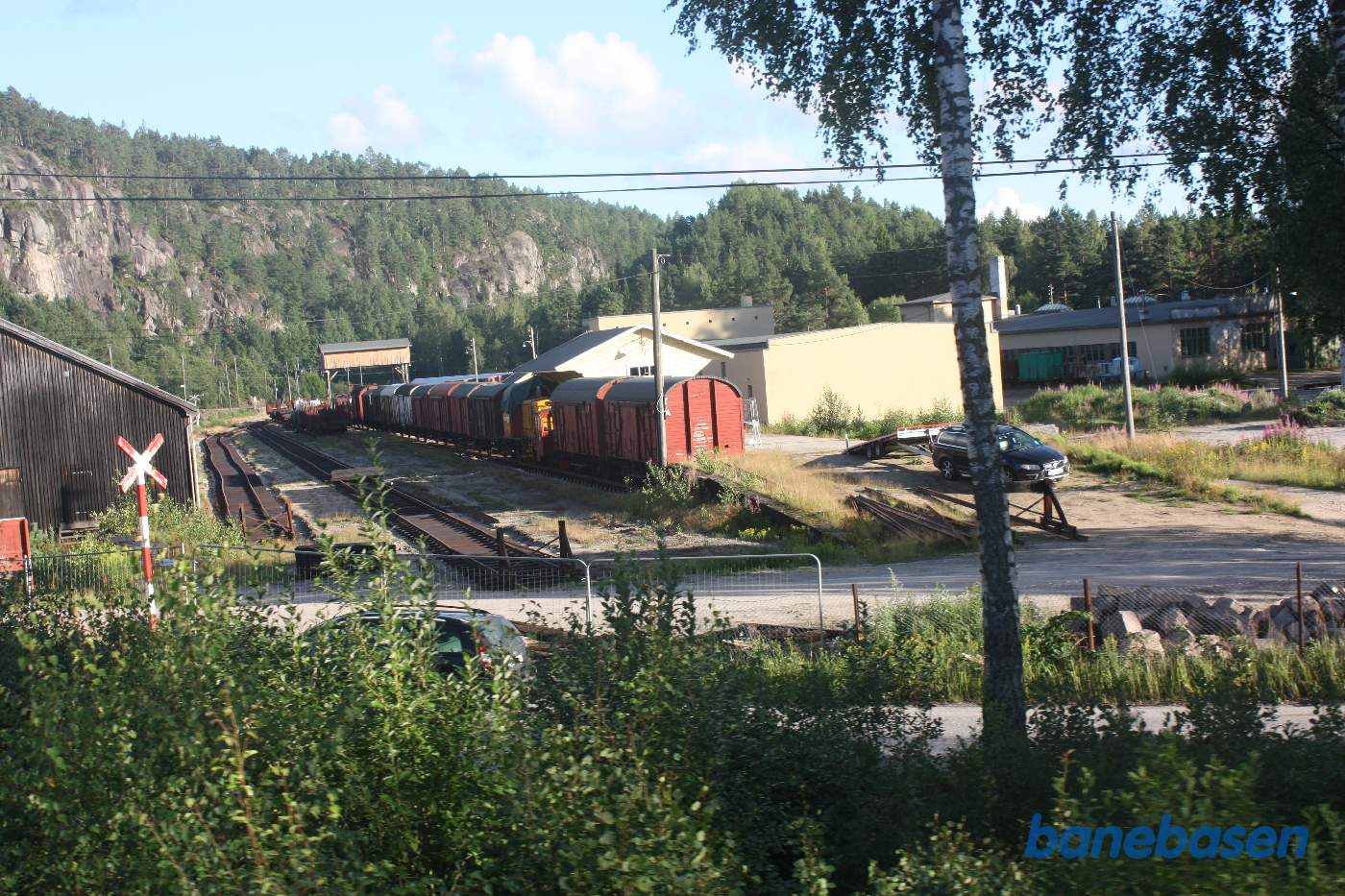 Læssevejen for normalsporet godsvogne