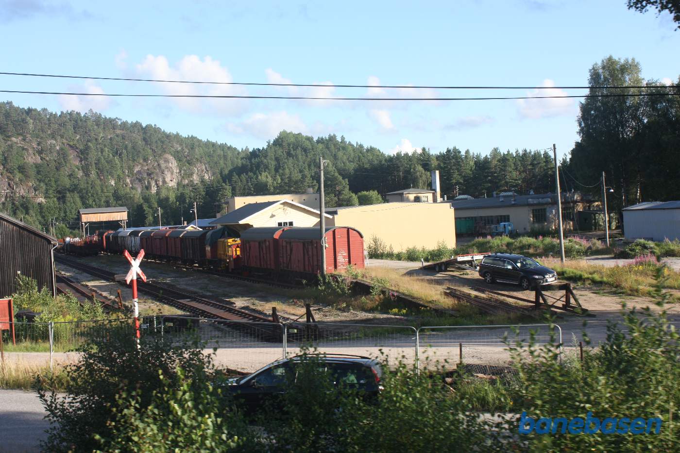 Læssevejen for normalsporet godsvogne