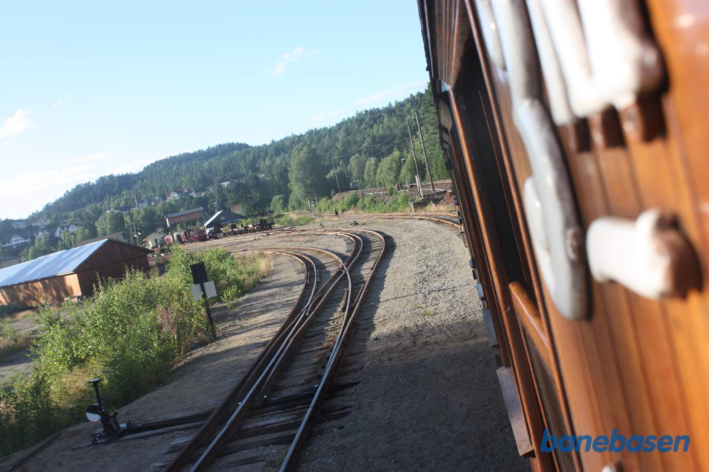 Sporskifte med både 1067 mm og 1435 mm sporvidde