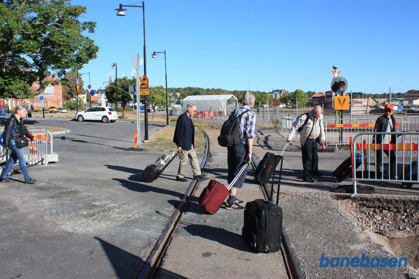 Efter at have overnattet i Oskarshamn, skal gæsterne videre med skib til Gotland
