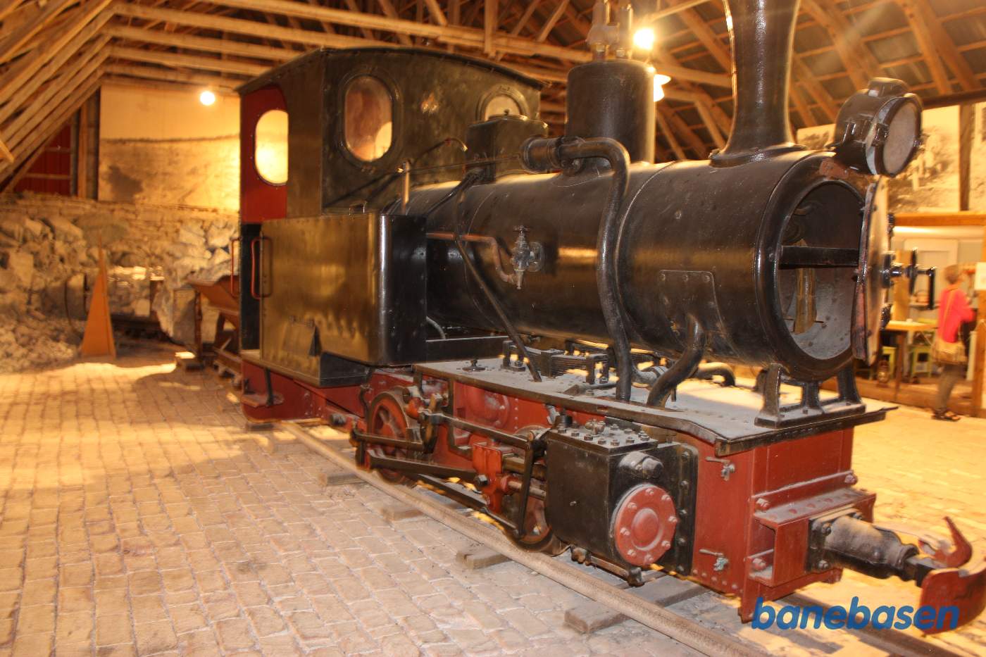 Damplokomotiv fra banens unge dage