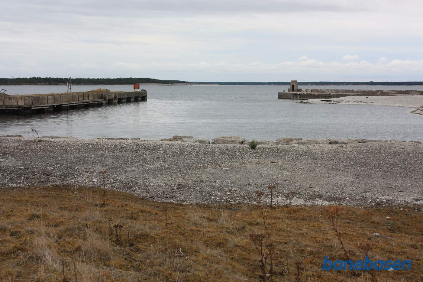 Havnen, hvorfra kalken blev udskibet