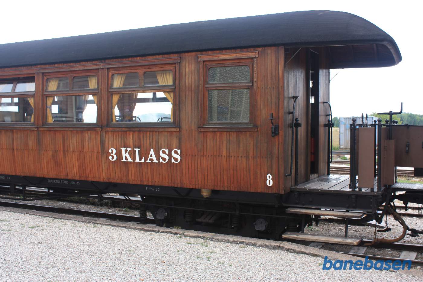 Et billede af en af 3.klasses vognene