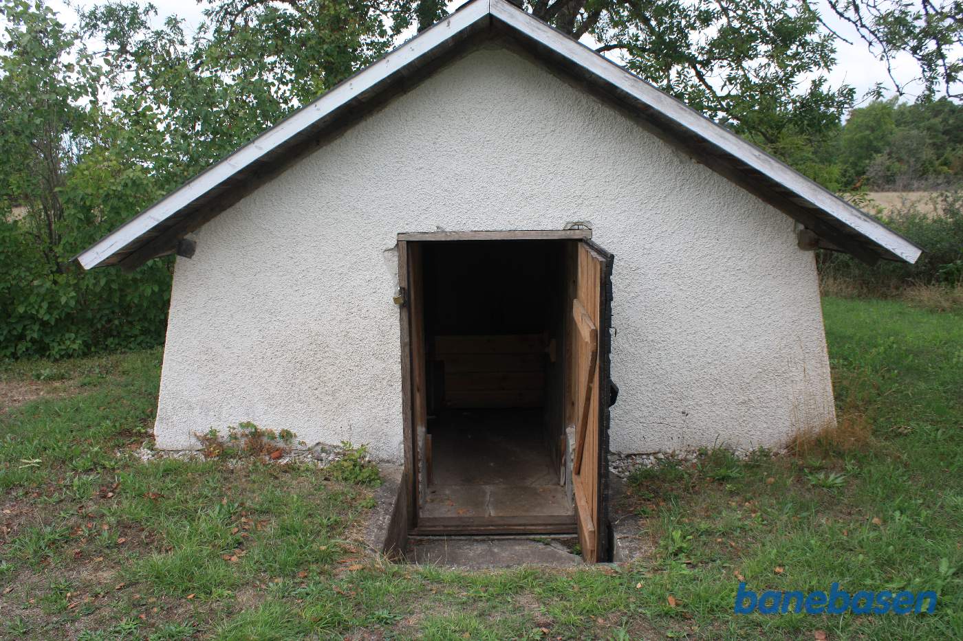 Jordkælderen til opbevaring af bl.a. madvarer