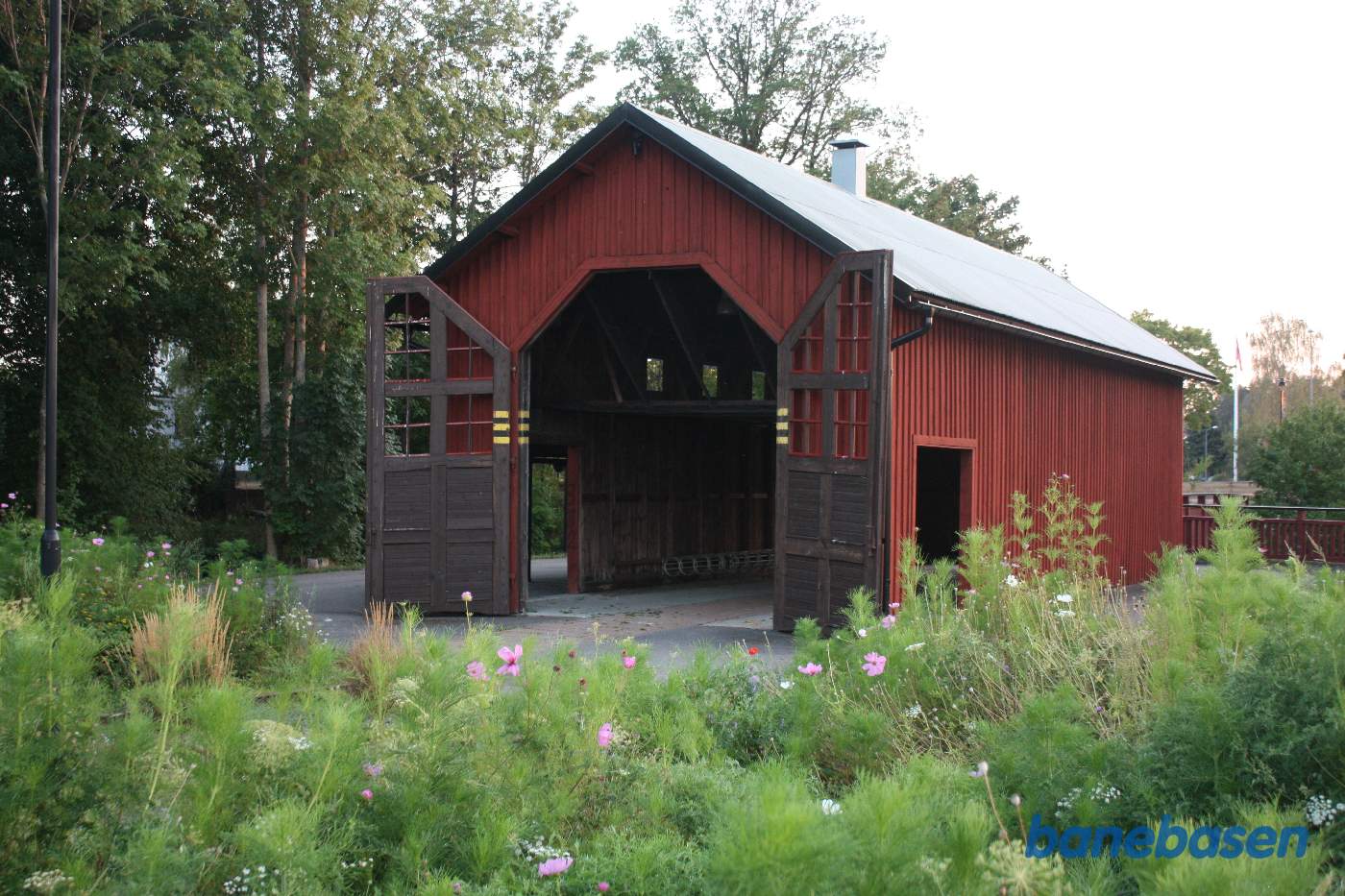 Den gamle remisebygning