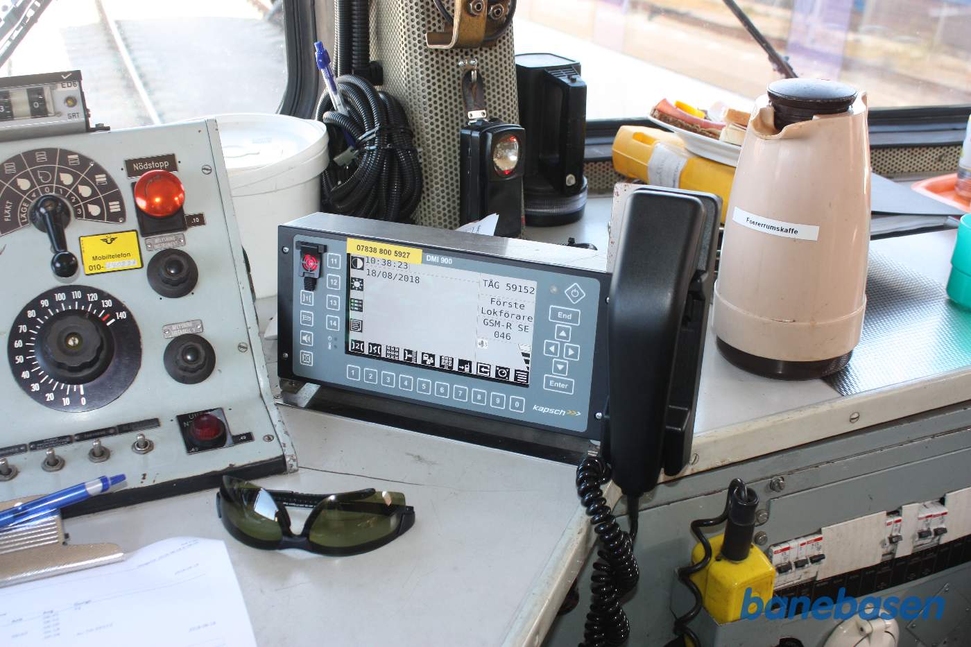 GSM-R radioen i det elektriske lokomotiv