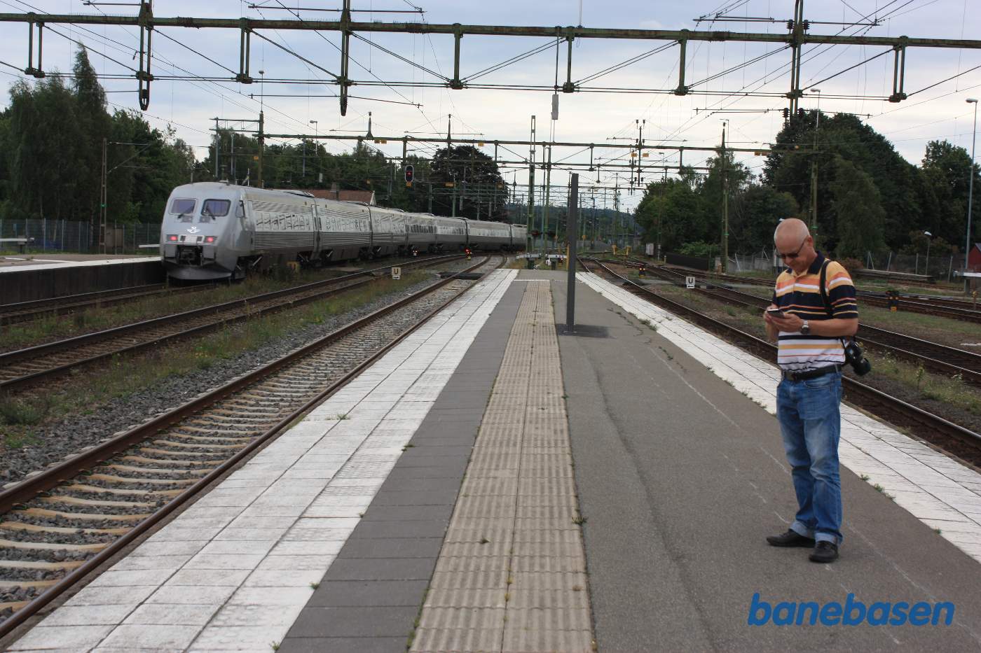 Et kort ophold i Hässleholm for overhaling af X2000 togsæt