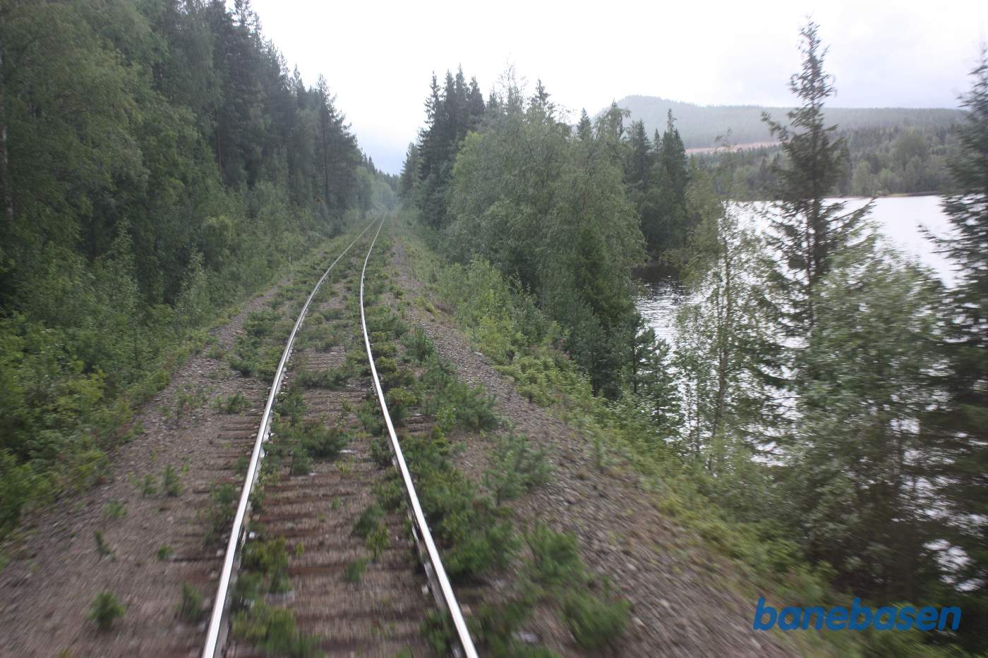 Vi er et sted på strækningen mellem Tandsjöborg og Sveg