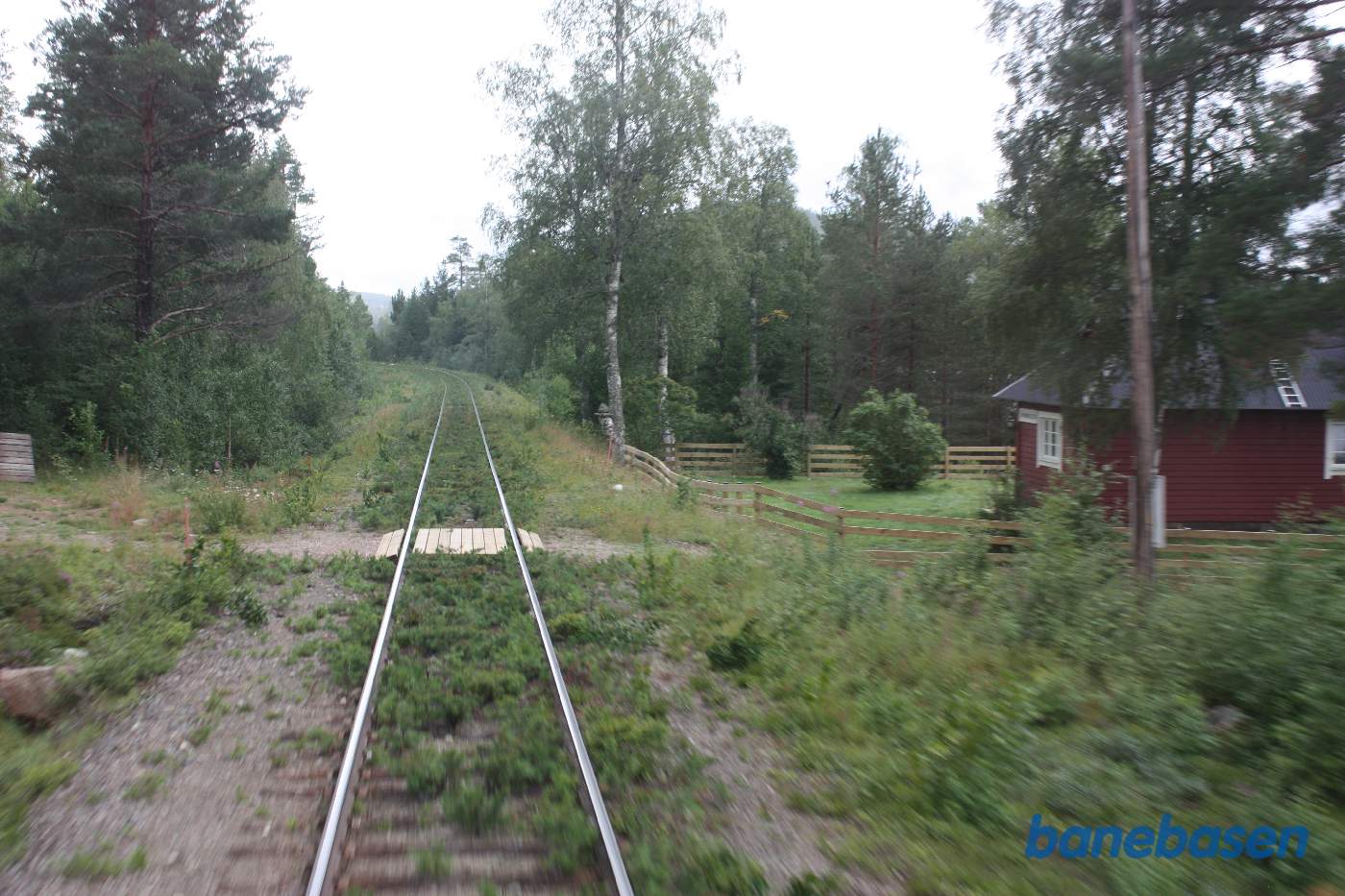 Vi er et sted på strækningen mellem Tandsjöborg og Sveg
