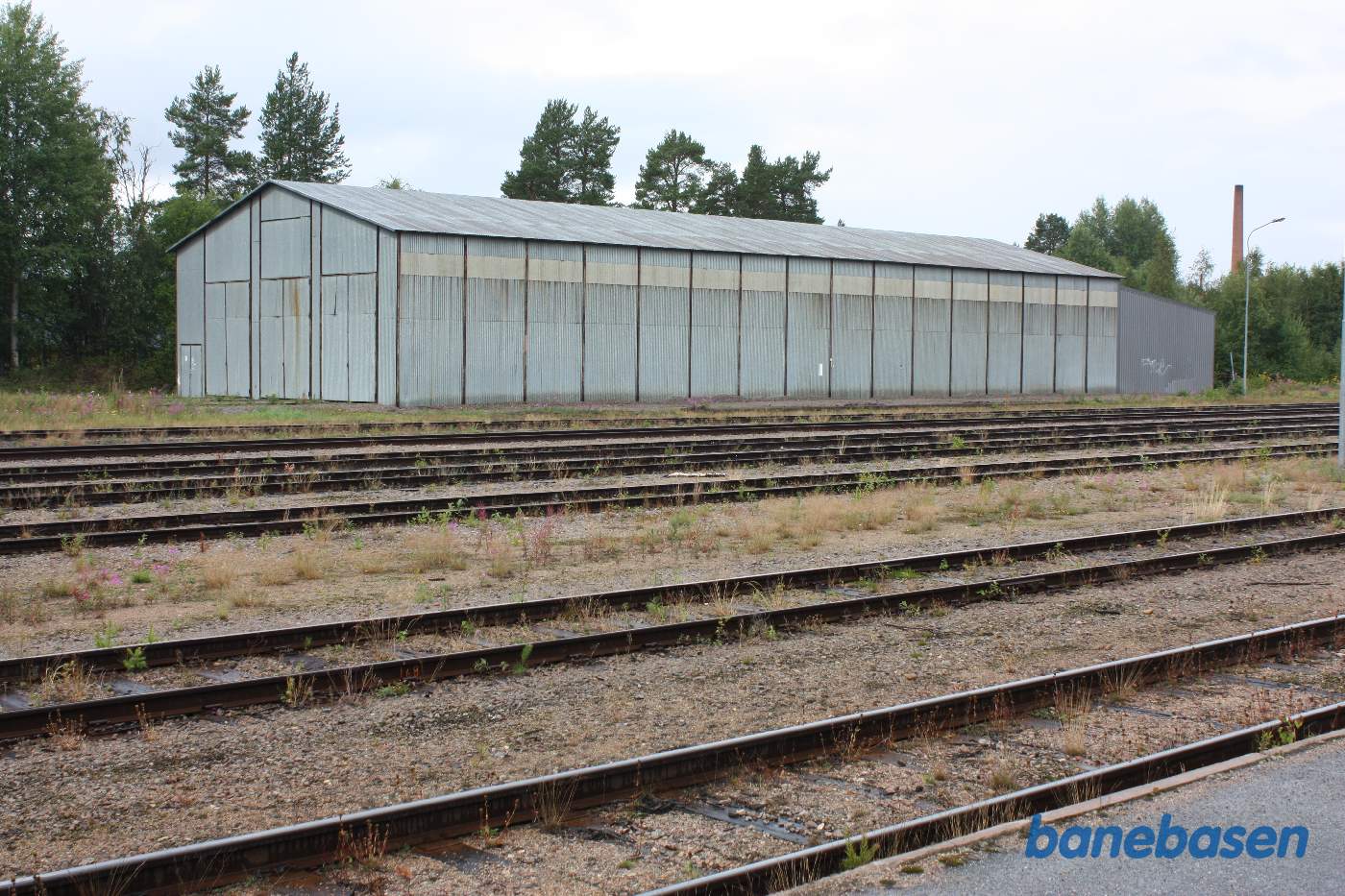 Den store vognhal på stationen