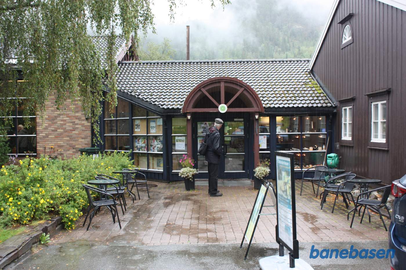 Her er hovedindgangen til museet