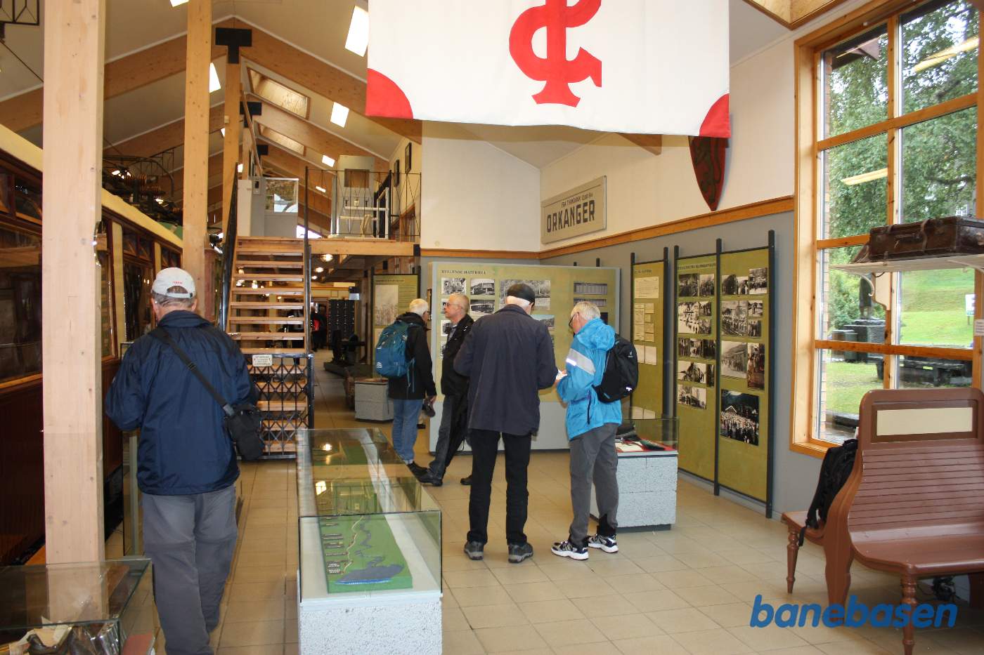 Et vue ud over udstillingsområdet