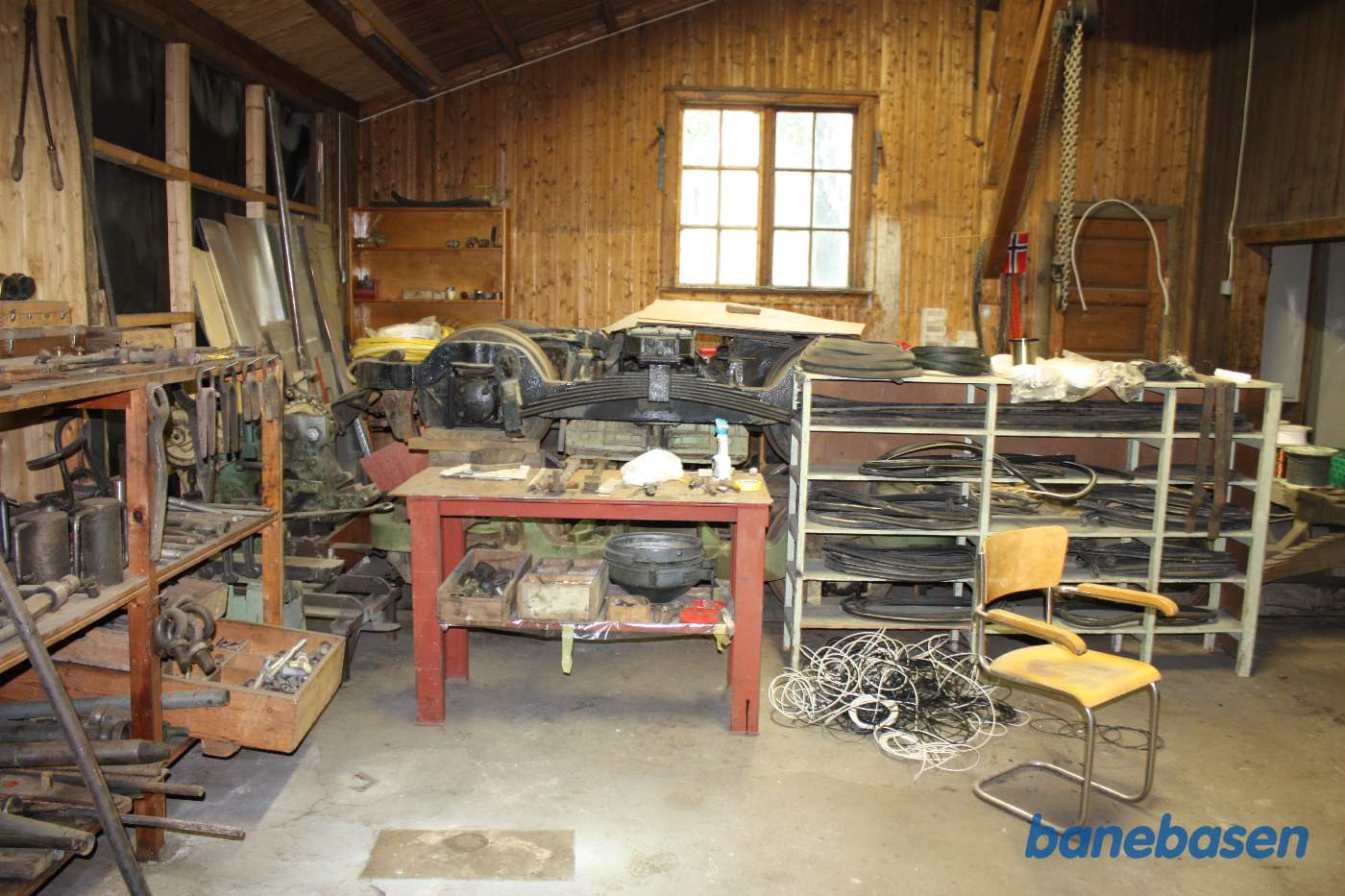 Et billede af værkstedet