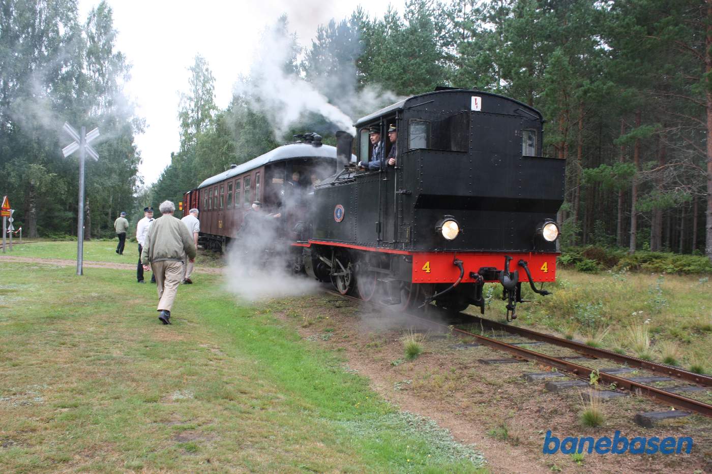 Så skal vi videre, så gæsterne går tilbage til toget