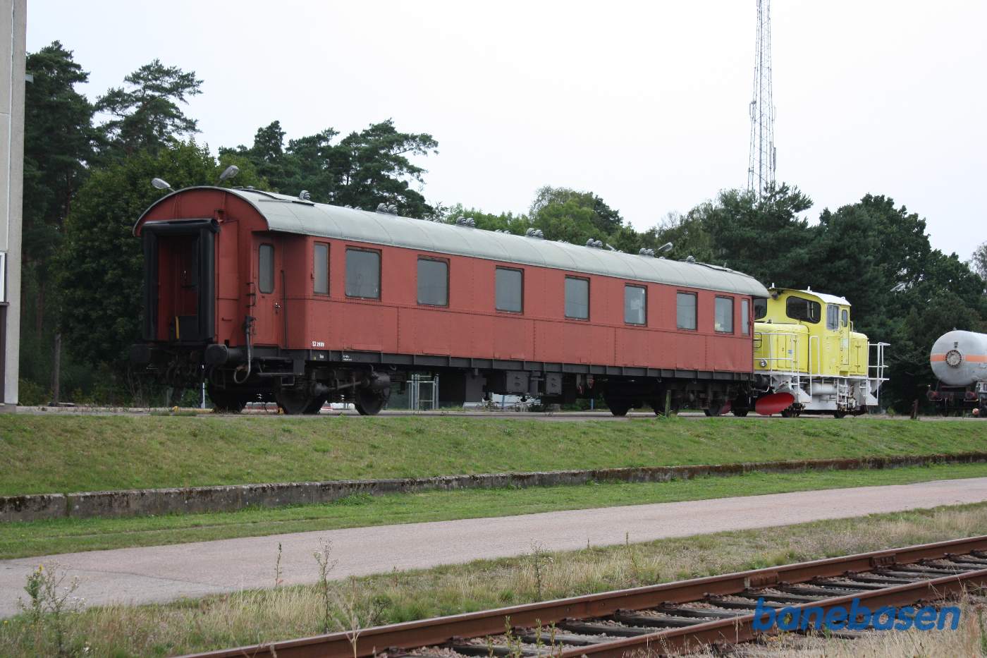 En personvogn på museet