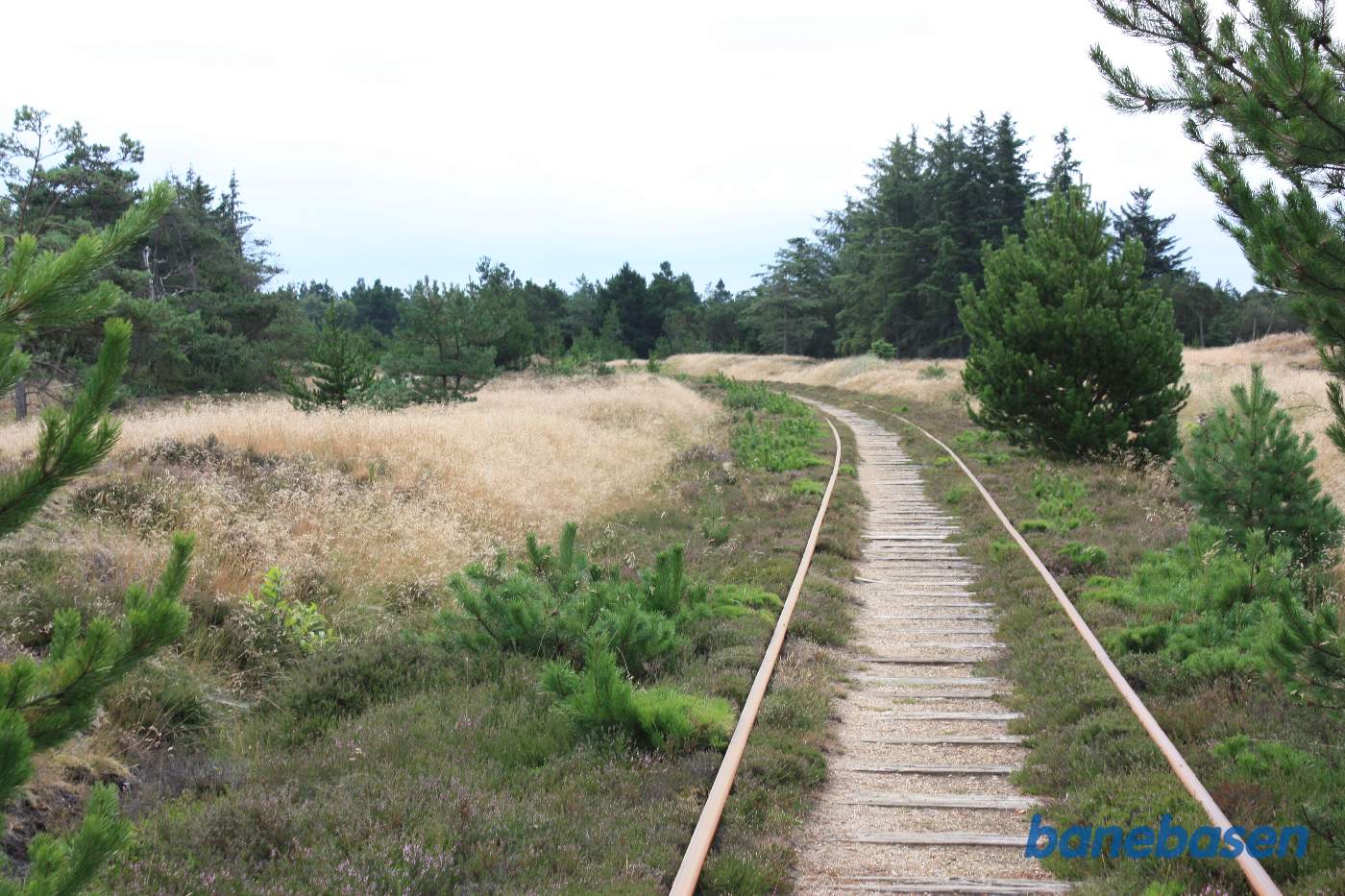 Vi er inde i den lange kurve, inden Houstrupvej