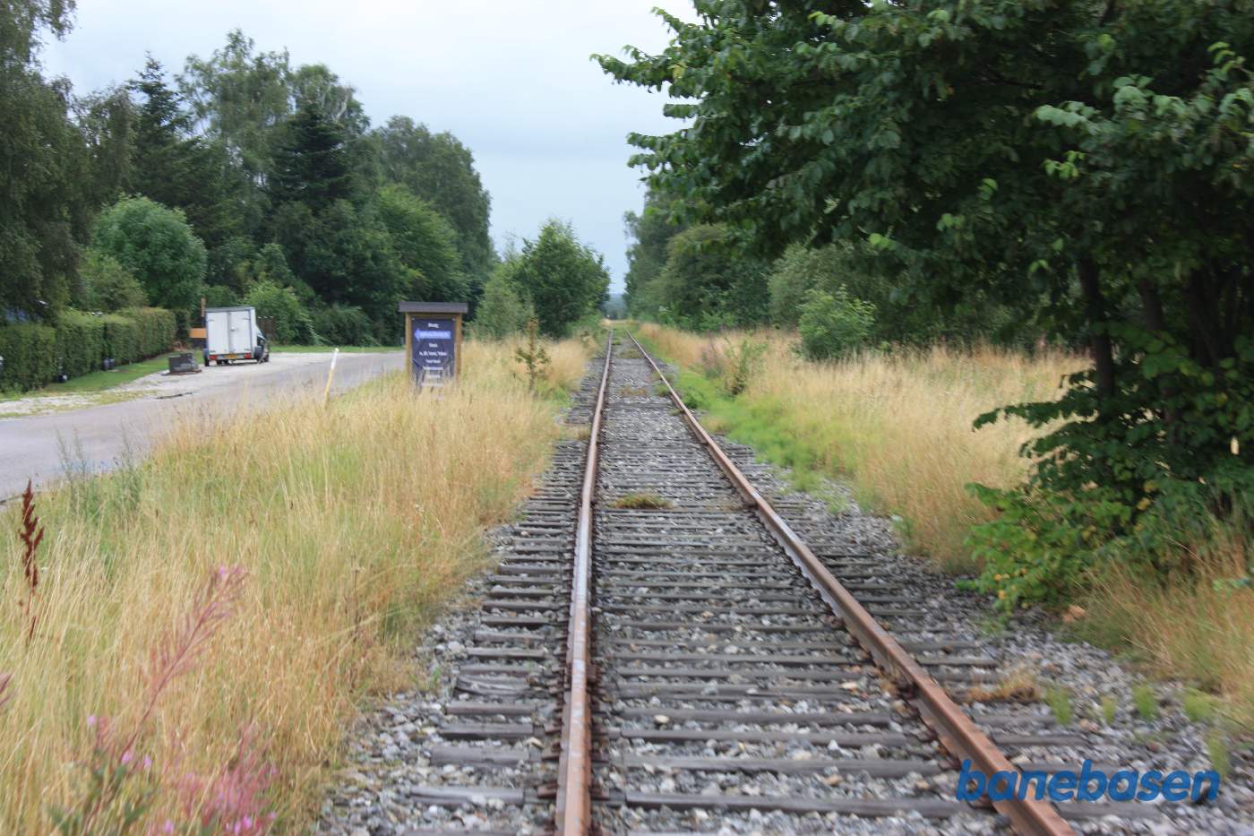 Romalt Parken med sommerhuse inde til venstre Romalt Parken med sommerhuse inde til venstre