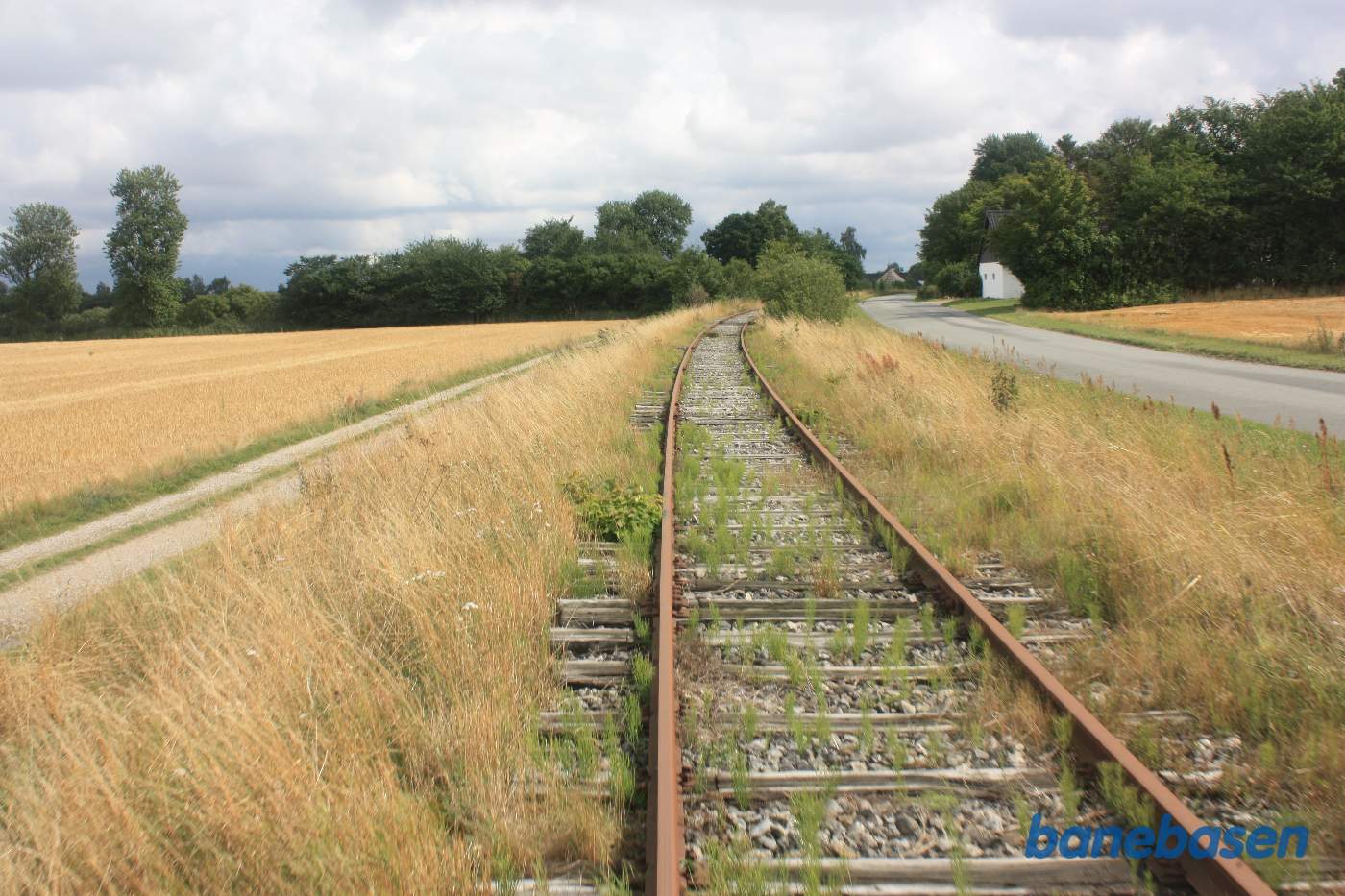 Vi kører langs Kærvej Vi kører langs Kærvej