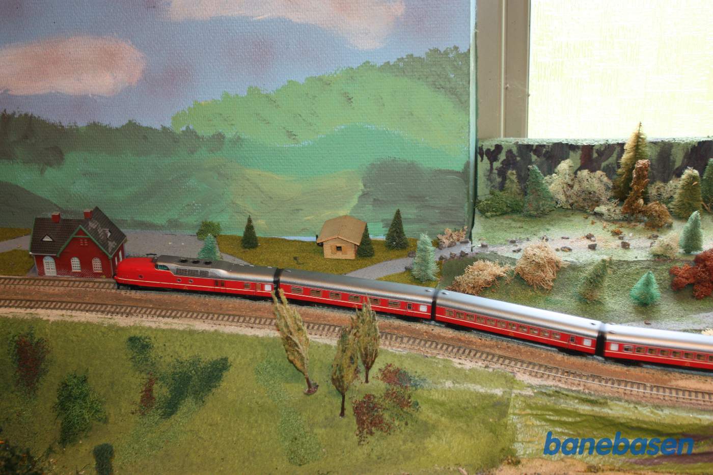 MA-lyntog på strækningen MA-lyntog på strækningen