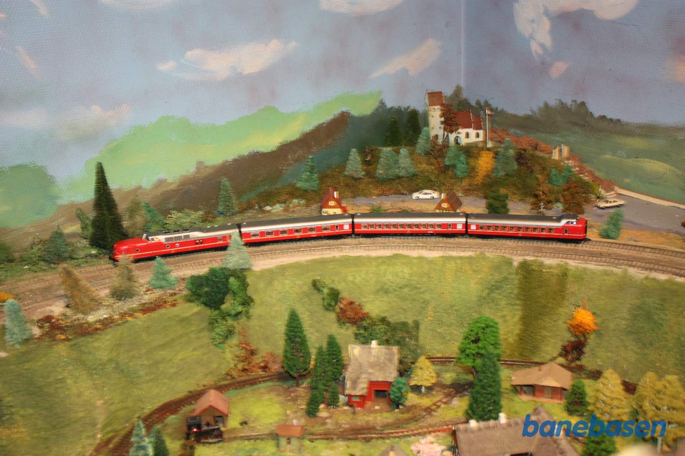 MA-lyntog på strækningen