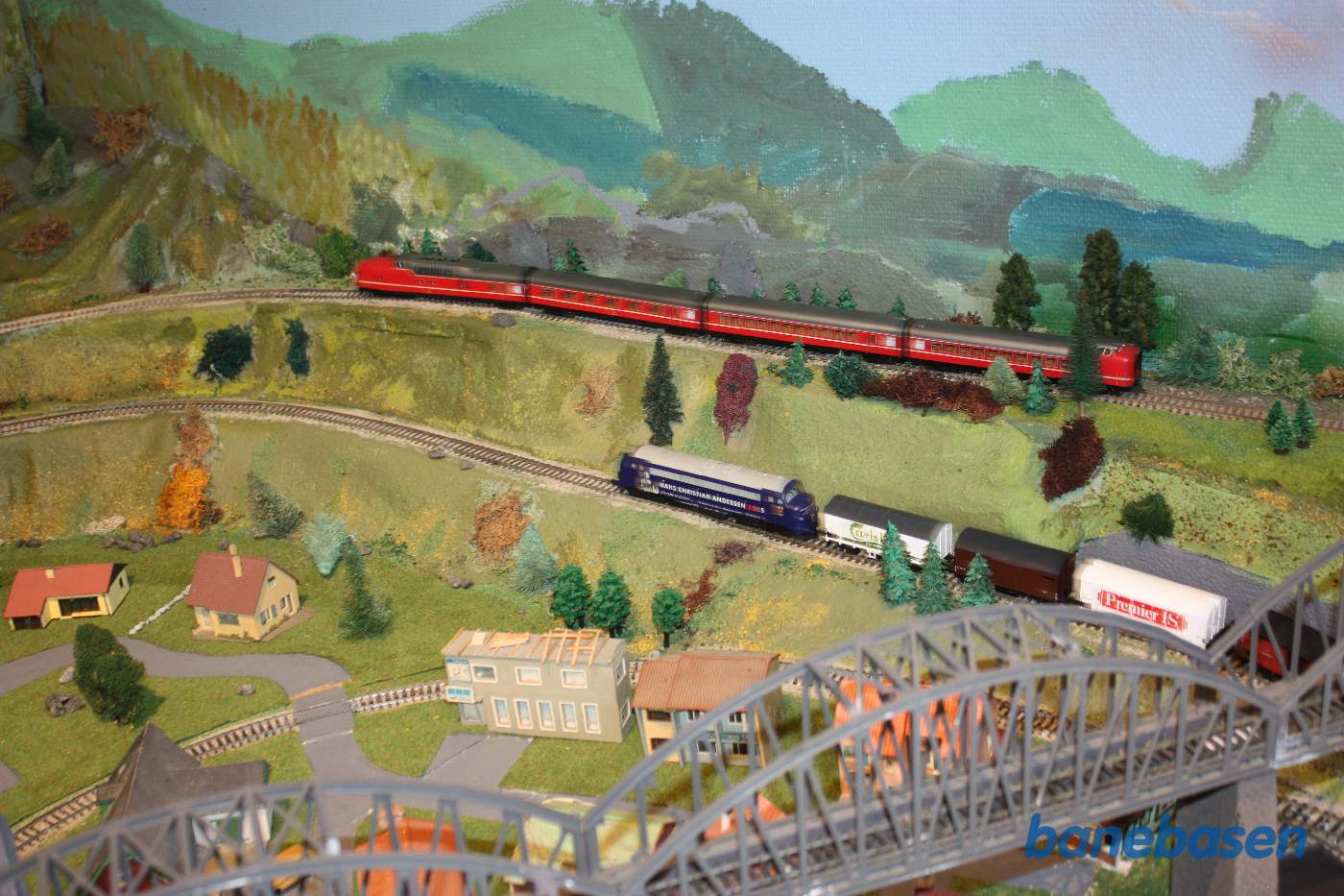 MA-lyntog på strækningen