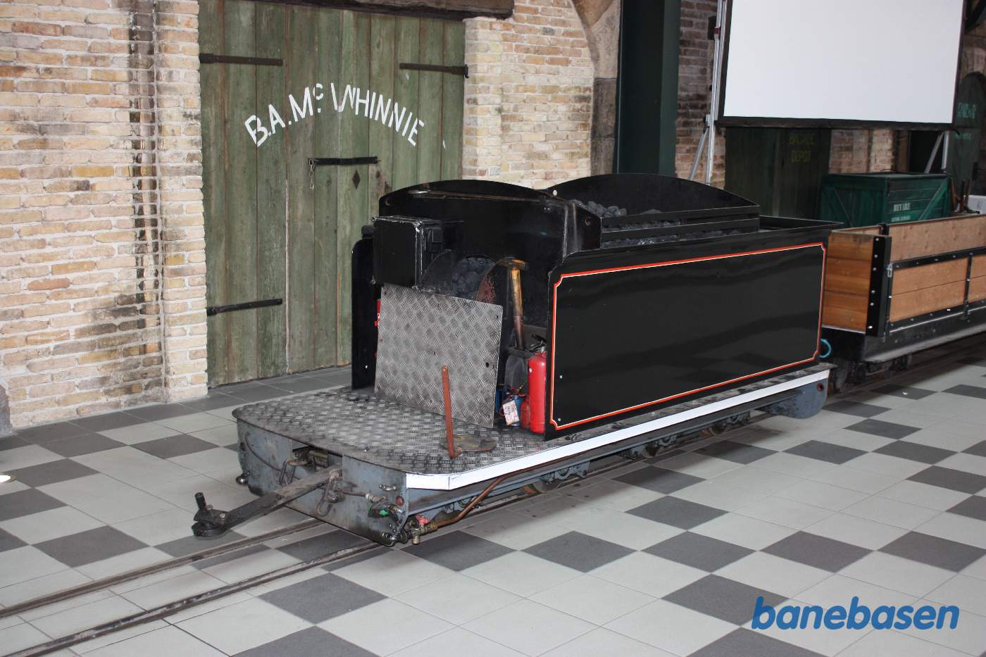 Tenderen til damplokomotivet