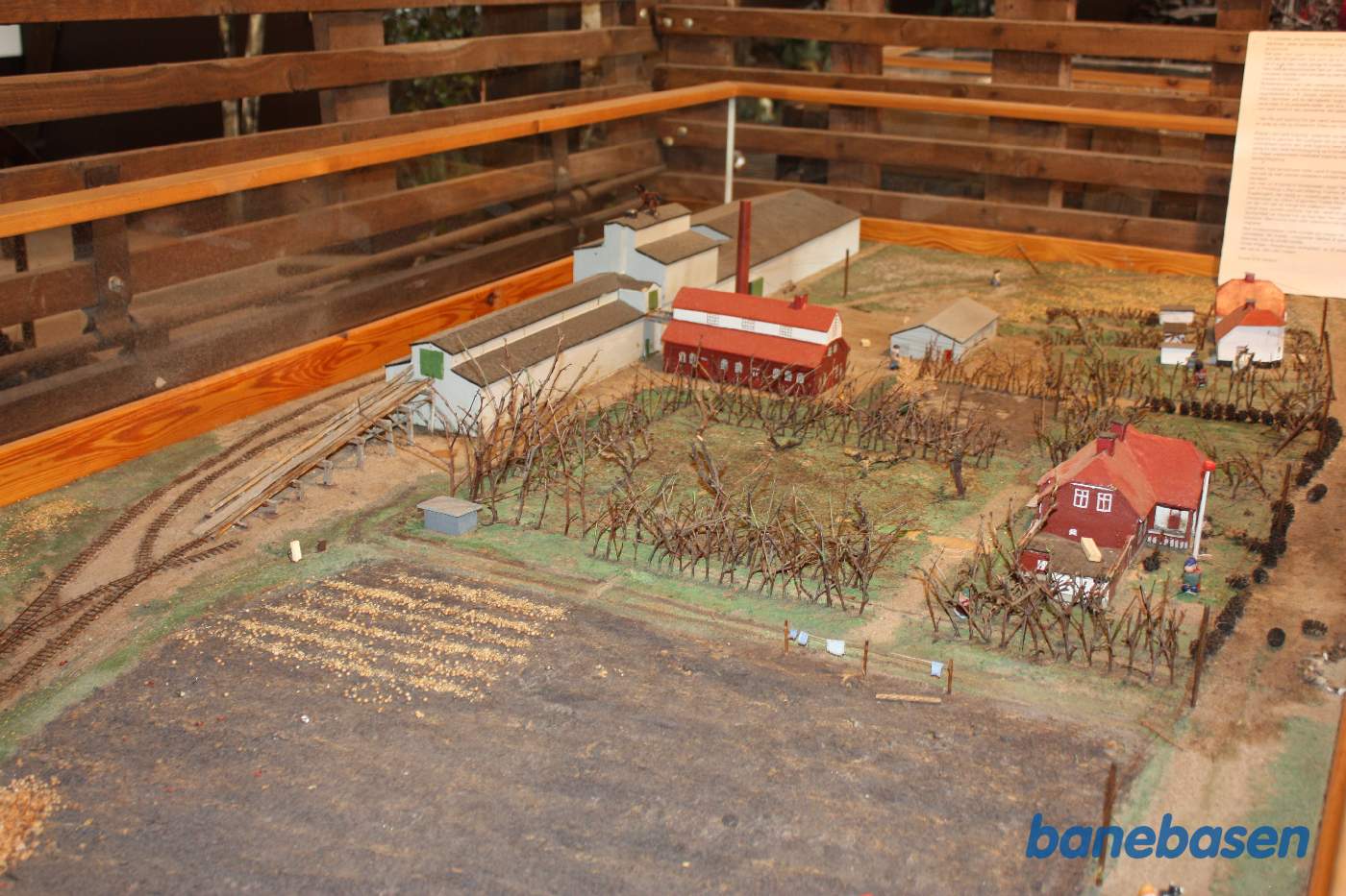 En model af et mosebrug