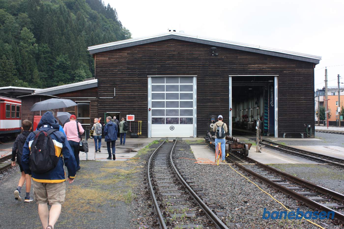 Gæsterne går målrettet mod værkstedsporten