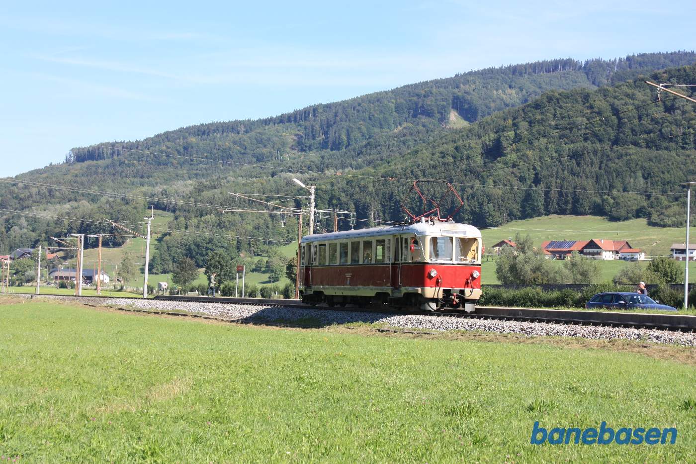 Fotostop på et andet trinbræt