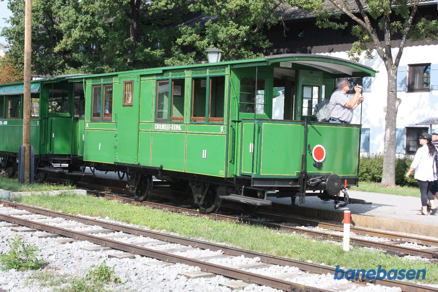 Den fine 1. og 2.klasses vogn går nu bagerst