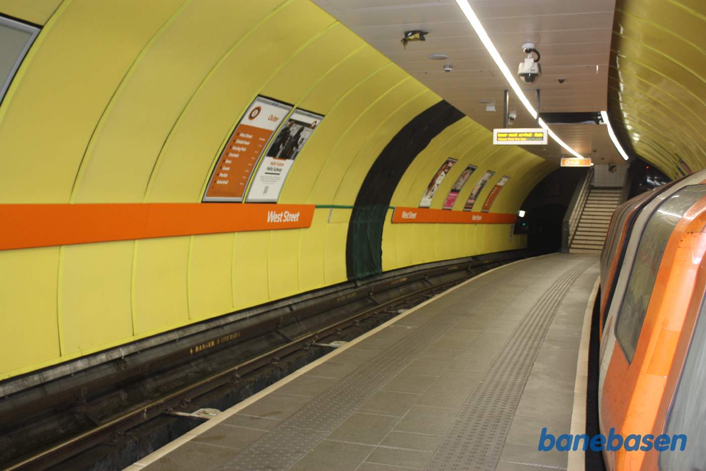 Et hurtigt skud ud af døren, inden toget kører videre