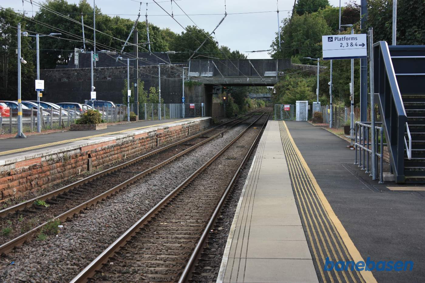 Et vue syd på ud af den ene linje