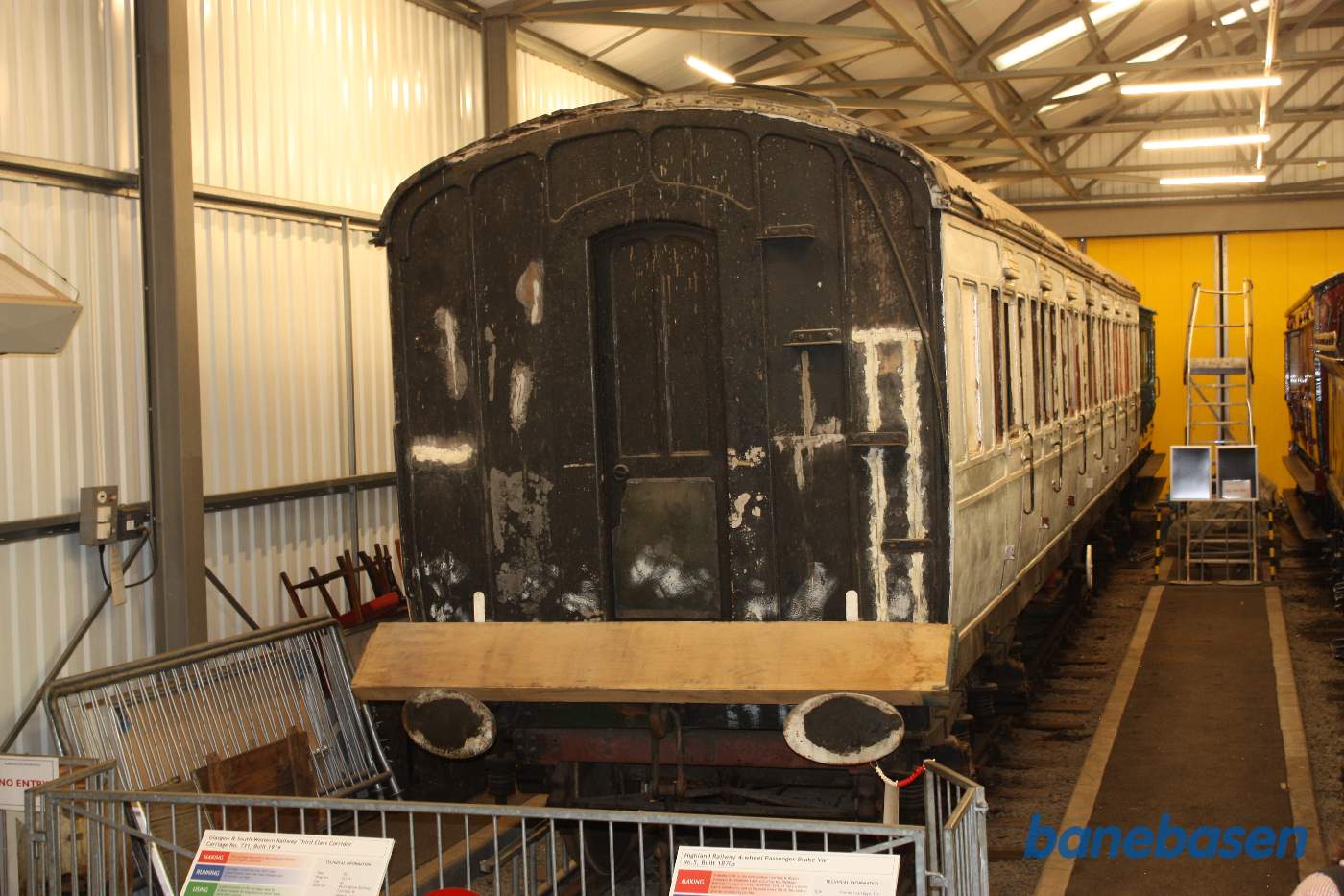 En ikke restaureret vogn