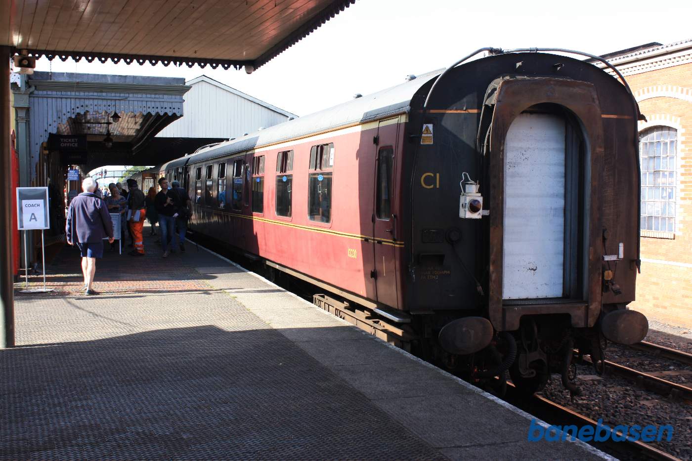 Togets bagerste 1.klasses vogn A